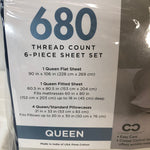 Kirkland Signature 680 Thread Count 6-piece Sheet Set