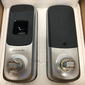 As Is Ultraloq UL3 Fingerprint and Touchscreen Keyless Smart Lever Door Lock 3-in-1 Keyless Entry PARTS ONLY
