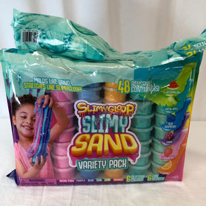 SlimyGloop Slimy Sand 48 Pack Variety Pack