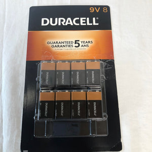 As is Duracell 9V Alkaline Batteries, 8-count