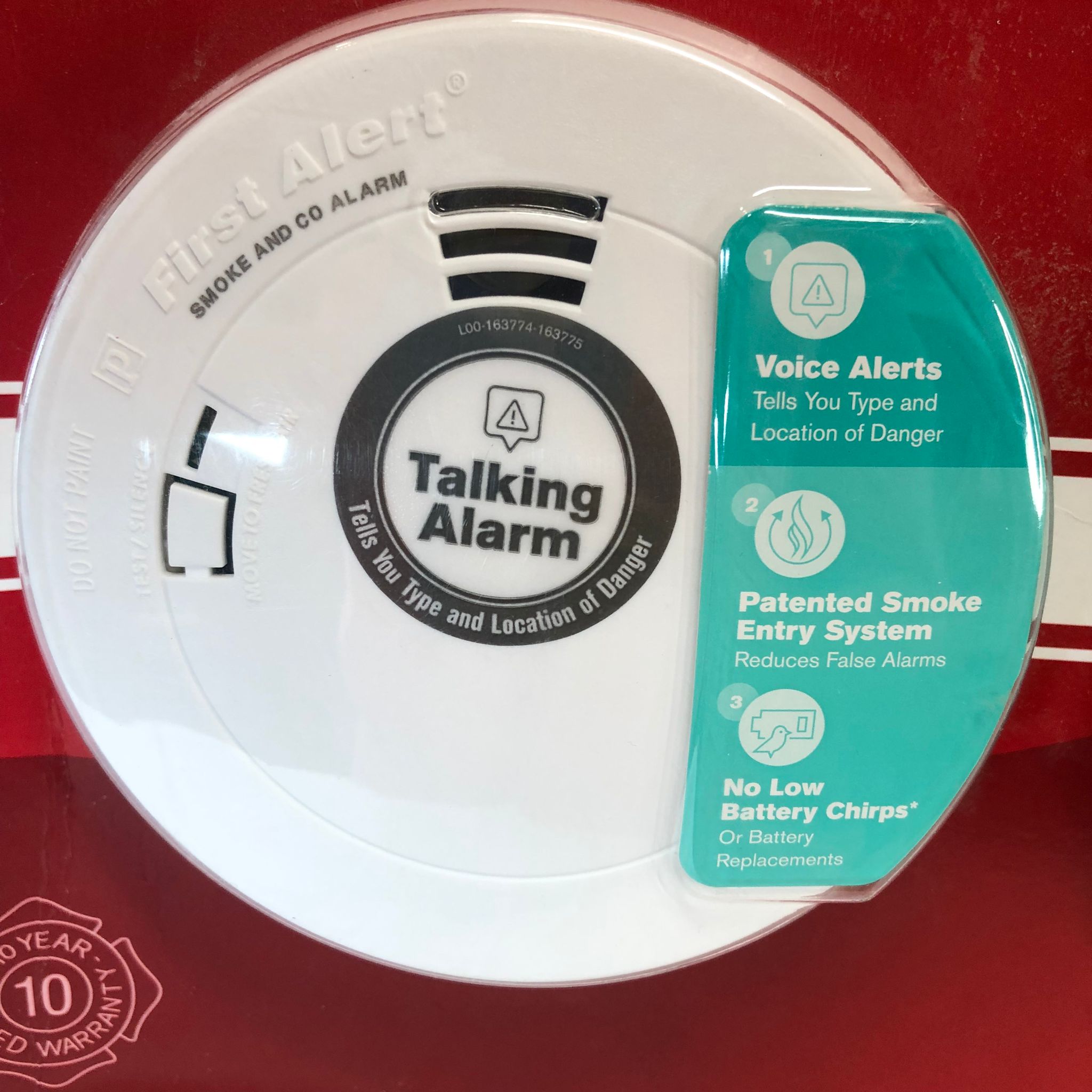 First Alert 10 Year Smoke and Carbon Monoxide Alarm 2-pack