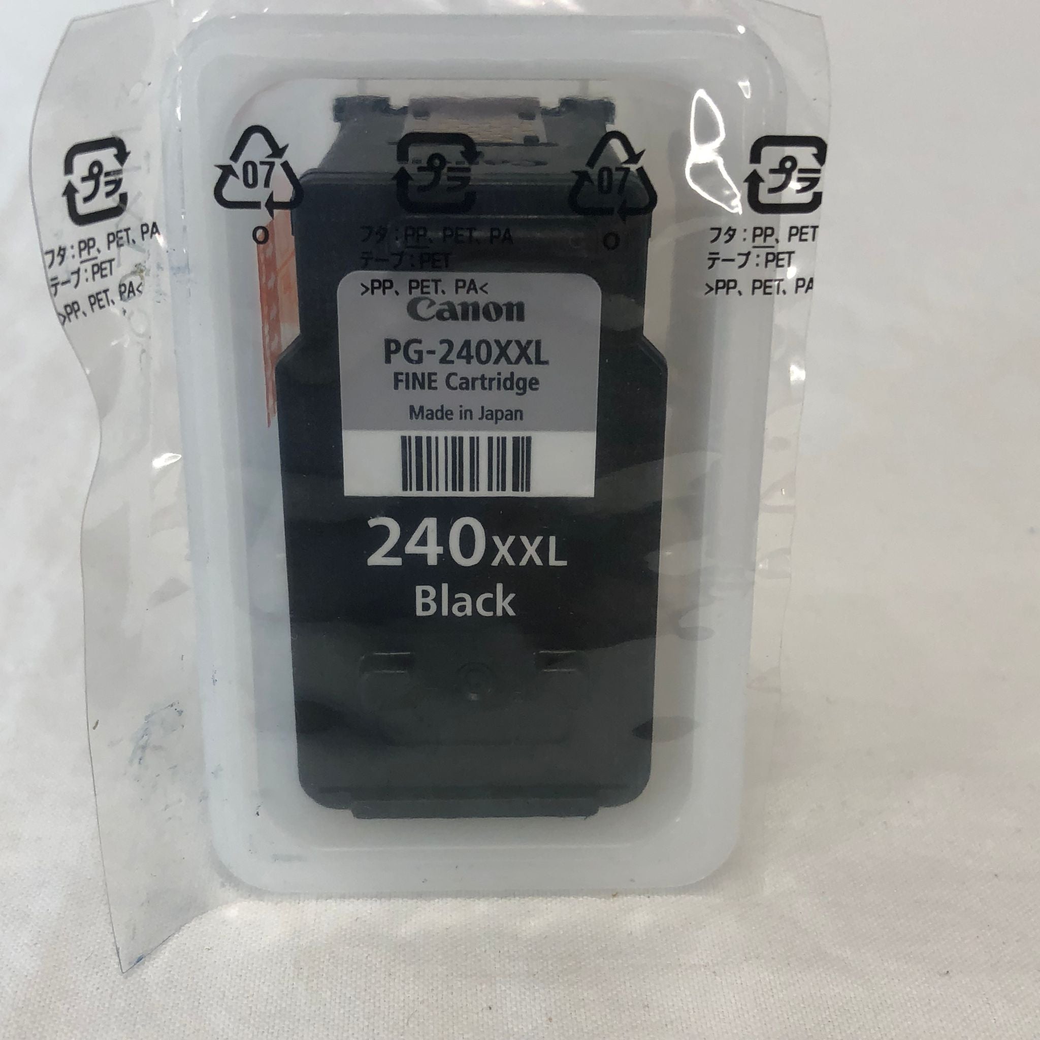 As is Genuine Canon Ink Cartridge PG-240XXL Black