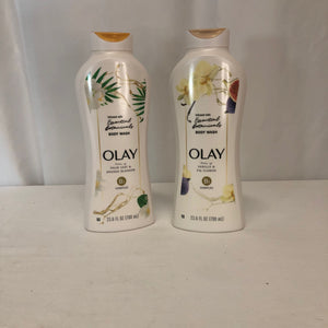 Olay Essential Botanicals Body Wash, 2-pack