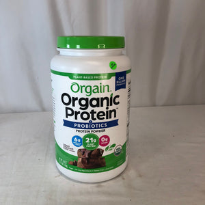 Orgain USDA Organic Plant Protein Powder, 2.74-pounds