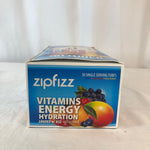 "As is"  Zipfizz Energy Drink Mix, Variety Pack, 27 Tubes