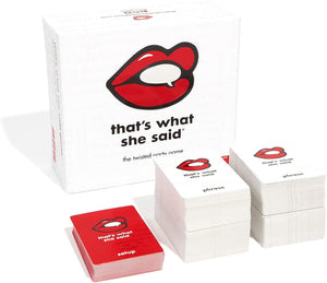 Hilarious Adult Party Game - That's What She Said