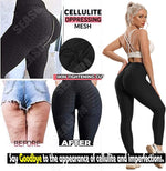 High Waisted Yoga Pants for Women - Butt Lift Leggings with Tummy Control