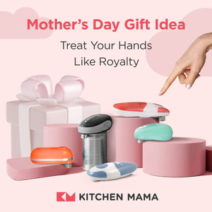 Kitchen Mama Auto Electric Can Opener: Opens Cans Effortlessly in 3 Easy Steps