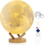 7.1 Inch Sliding Control Moon Lamp with 18 Colors - USB Rechargeable