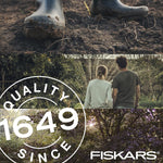 Fiskars Bypass Pruning Shears - 5/8" Garden Clippers
