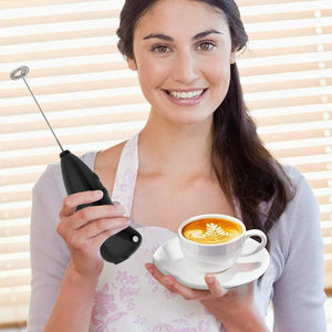 Battery Operated Milk Frother for Coffee, Latte, Cappuccino, Hot Chocolate and More