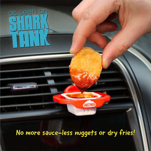 In-Car Sauce Holder for Ketchup and Dipping Sauces (2 Pack)