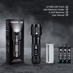 Lighting EVER LED Flashlight - Bright, Portable, and Waterproof