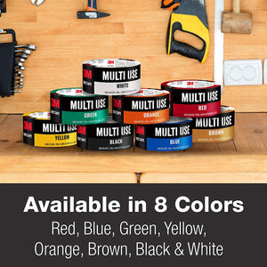 3M Black Duct Tape - Strong, Water-Resistant, Multi-Surface, 1.88 in x 20 yds 