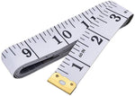 60-Inch Flexible Fiberglass Tape Measure - White