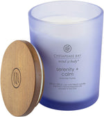 Chesapeake Bay Serenity + Calm Lavender Thyme Soy Wax Candle - 50 Hour Burn Time