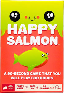 Exploding Kittens & Happy Salmon Card Games - Fun for All Ages!