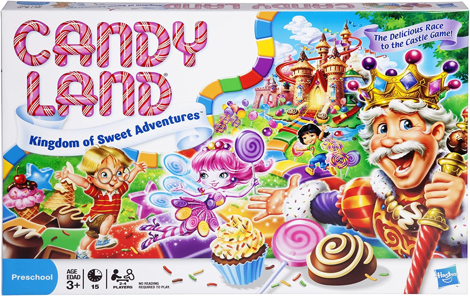 Candy Land Kingdom of Sweet Adventures Board Game - Ages 3+