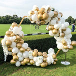 Metallic Gold Balloons - 4 Sizes, 18/12/10/5 inches - Latex Balloons for Party