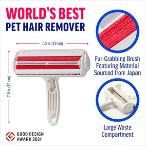 Reusable Pet Hair Remover for Furniture & More