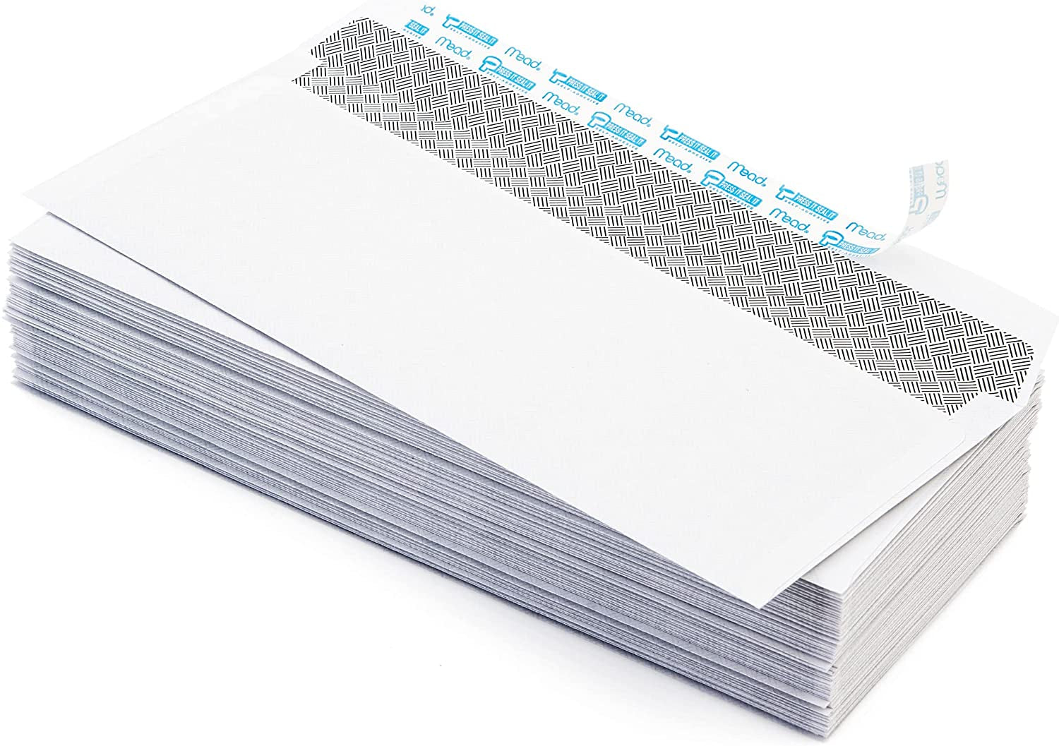Security Tinted Letter Size #10 Envelopes with Self Seal