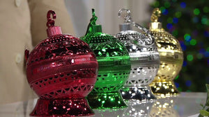 HomeWorx by Harry Slatkin TreeWorx Ornament Ball w/4 Gelables