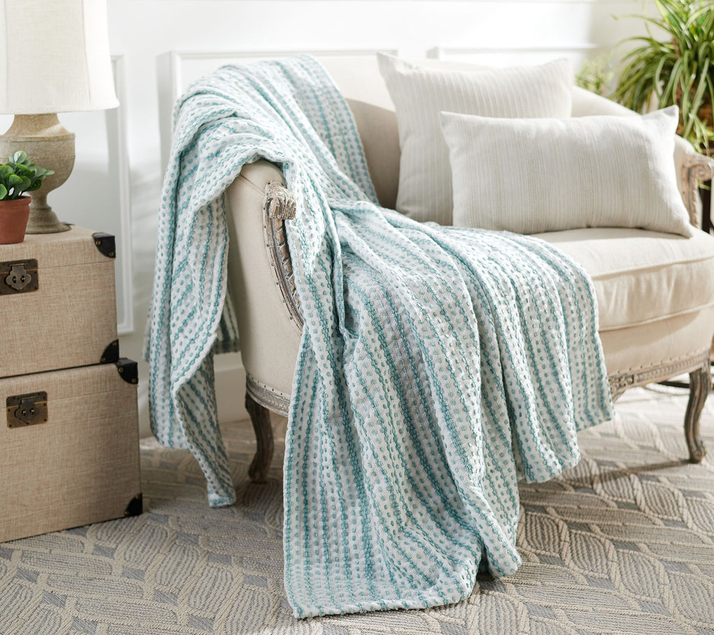 Home by SHR 60" x 70" Oversized Chenille Ribbed Throw