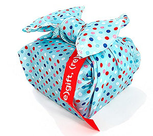 Gift with Purpose 4-pc Reusable Gift Bag & Wrap Set