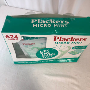 As is Plackers Micro Mint Dental Flossers, 450 count