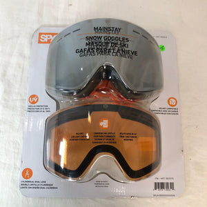 Spy+ Mainstay Medium/Large Fog-Resistant  Dual Lens Goggles