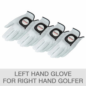 Kirkland Signature Leather Golf Glove 4-pack- Right Handed Large