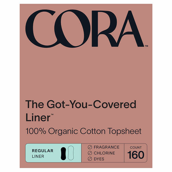 Cora The Got-You-Covered Liner, 160ct