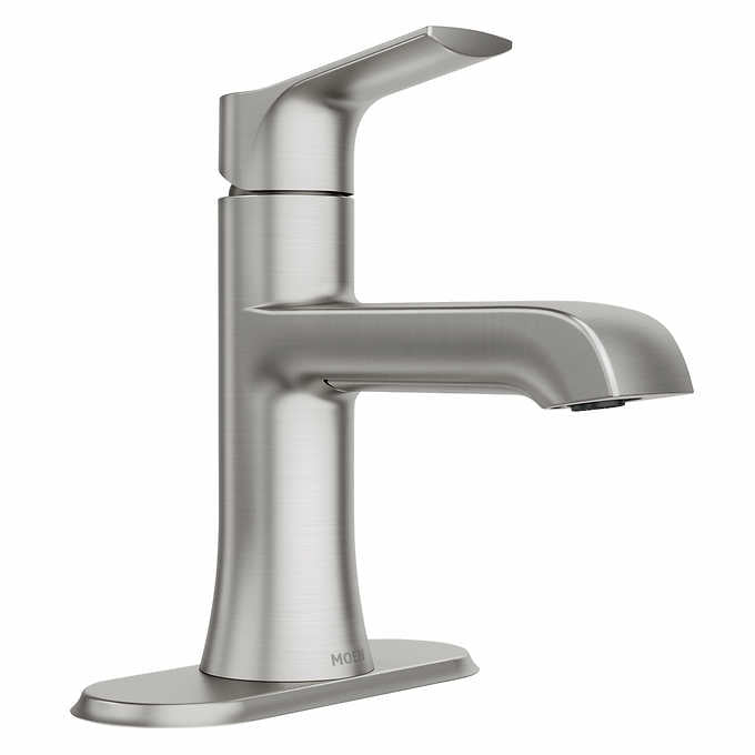 Moen Liso Single Hole Bathroom Faucet | Spot Resist Finish | Easy Installation
