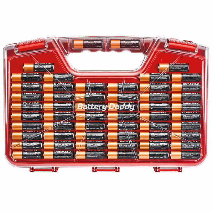 Battery Daddy 180 Batteries Storage Case