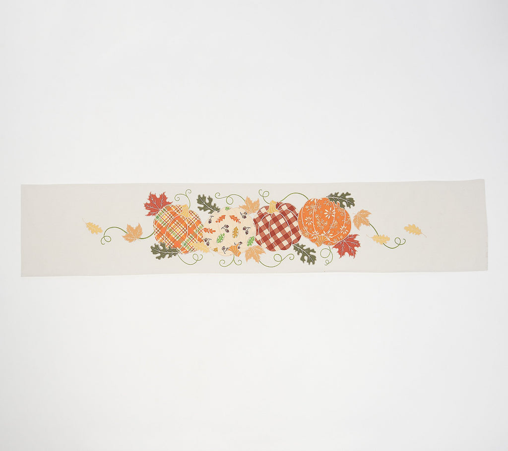 Temp-tations Embroidered 14" W x 72" L Table Runner