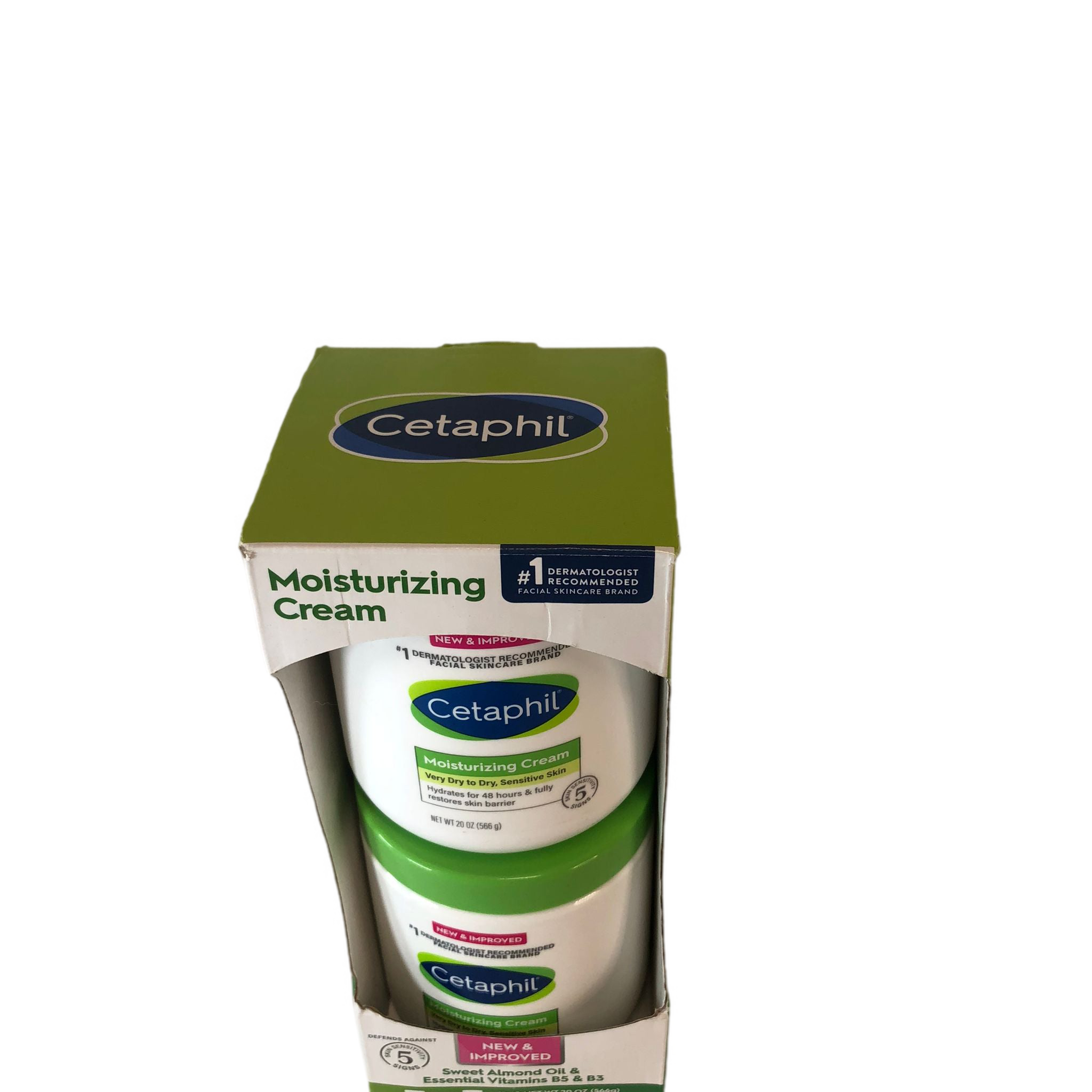 Cetaphil Moisturizing Cream 20 oz, 2 count