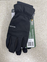Head Men's Waterproof Hybrid Gloves with DuPont Sorona Insulation, Black