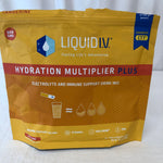 As is Liquid I.V. Hydration Multiplier Plus Immune Support, 24 Individual Serving Stick Packs in Resealable Pouch